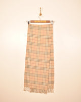Burberry Vintage Nova Check Cashmere Scarf