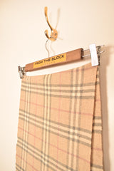 Burberry Vintage Nova Check Cashmere Scarf