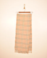 Burberry Vintage Nova Check Cashmere Scarf