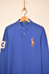 Polo Ralph Lauren Vintage Long Sleeve Polo Shirt (M)