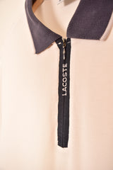 Lacoste Vintage Zip Polo Shirt (L)