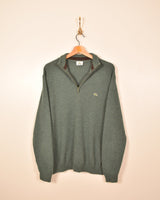 Lacoste Vintage Half Zip Sweater (L)