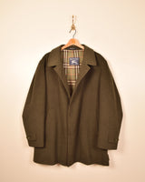 Burberry Vintage Nova Check Coat (XL)