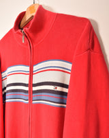 Tommy Hilfiger Knitted Zip Sweater (XL)
