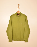 Tommy Hilfiger Vintage Half Zip Sweater (L)