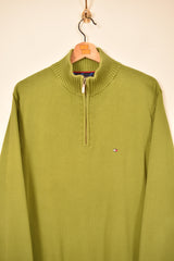 Tommy Hilfiger Vintage Half Zip Sweater (L)