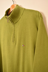 Tommy Hilfiger Vintage Half Zip Sweater (L)