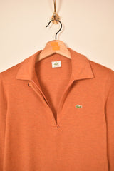 Lacoste Vintage Woman Long Sleeve Polo Shirt (S)