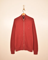 Tommy Hilfiger Vintage Zip Sweater (XL)