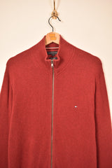 Tommy Hilfiger Vintage Zip Sweater (XL)
