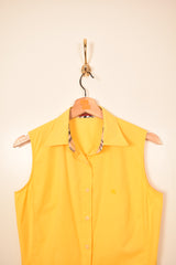 Burberry Vintage Sleeveless Woman Shirt (S)