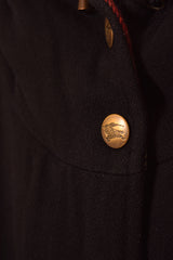 Burberry Vintage Nova Check Long Woman Coat (L)