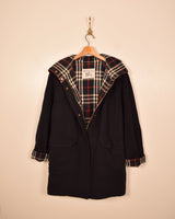 Burberry Vintage Nova Check Long Woman Coat (L)