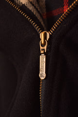 Burberry Vintage Nova Check Long Woman Coat (L)