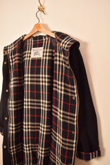 Burberry Vintage Nova Check Long Woman Coat (L)