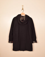 Burberry Vintage Nova Check Long Woman Coat (L)