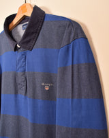 Gant Vintage Long Sleeve Polo Shirt (L)