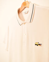 Lacoste Vintage Nautical Flag Polo Shirt (S)