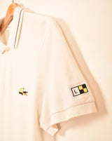 Lacoste Vintage Nautical Flag Polo Shirt (S)