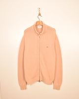 Thomas Burberry Vintage Knitted Zip Sweater (XL)