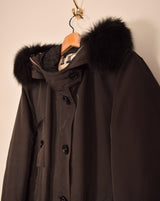 Burberry Woman Three Quarter Length Coat (L)