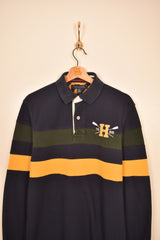 Tommy Hilfiger Vintage Long Sleeve Polo Shirt (M)