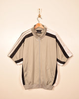 Adidas Vintage Short Sleeve Track Jacket (L)