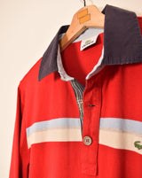 Lacoste Vintage Long Sleeve Polo Shirt (S)