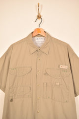 Columbia Vintage PFG Short Sleeve Shirt (L)