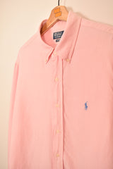 Polo Ralph Lauren Vintage Linen Shirt (XL)
