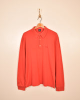 Hugo Boss Vintage Long Sleeve Polo Shirt (L)