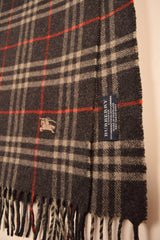 Burberry Dark Grey Scarf