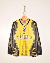 1998/99 Atlético De Madrid #1 Molina Home Shirt (S)