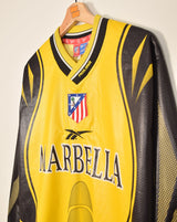 1998/99 Atlético De Madrid #1 Molina Home Shirt (S)