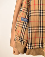 Burberry Vintage Nova Check Bomber Jacket (L)