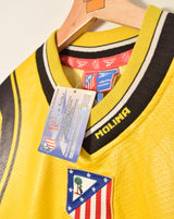 1998/99 Atlético De Madrid #1 Molina Home Shirt (S)