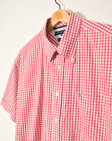 Tommy Hilfiger Vintage Short Sleeve Shirt (XL)