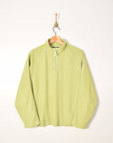 Reebok Vintage Woman Half Zip Polar Fleece (L)