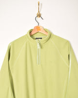 Reebok Vintage Woman Half Zip Polar Fleece (L)