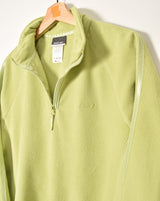Reebok Vintage Woman Half Zip Polar Fleece (L)