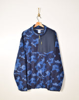 Starter Half Zip Camo Polar Fleece (XXL)