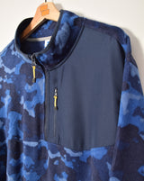 Starter Half Zip Camo Polar Fleece (XXL)