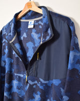 Starter Half Zip Camo Polar Fleece (XXL)