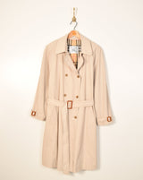 Burberry Vintage Woman Trench Coat (XL)