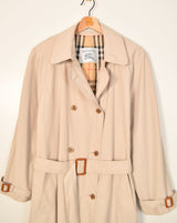 Burberry Vintage Woman Trench Coat (XL)