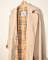 Burberry Vintage Woman Trench Coat (XL)