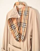 Burberry Vintage Woman Trench Coat (XL)