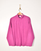 Columbia Vintage Woman Half Zip Polar Fleece (XL)