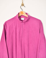 Columbia Vintage Woman Half Zip Polar Fleece (XL)