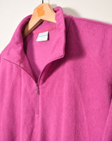 Columbia Vintage Woman Half Zip Polar Fleece (XL)